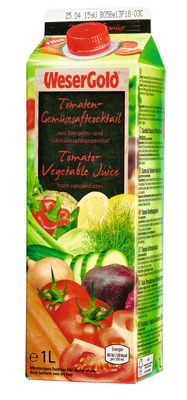 Ws Gemüsesaft 1l Tetra