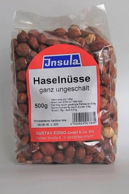 Iu Haselnusskerne 500g