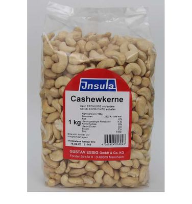 Iu Cashew-Kerne 1kg