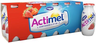 Da Actimel-Drink 0.1l Erdbeere