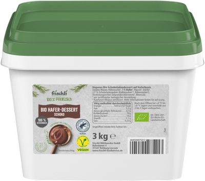 Fl Bio Hafer-Pudding Schoko3kg