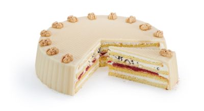 Pg TK Marzipan-Cremetorte 1950
