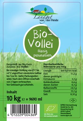 Wi Bio Vollei 10kg BaginBox