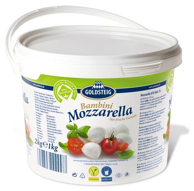 Go Mozzarella Minis 1kg. 10g
