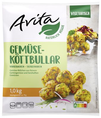 Sf TK Gemüse-Köttbullar 17g
