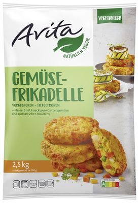 Sf TK Gemüse-Frikadelle 75g