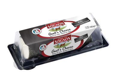 F Ziegenrolle Asche 125g 45%FK