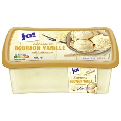 Ja! Eiscreme Bourbon Vanille