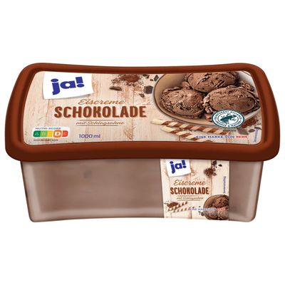 Ja! Eiscreme Schokolade 1000ml