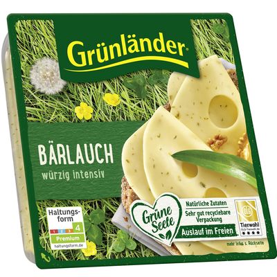 Grünländer Bärlauch Scheiben