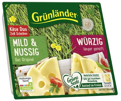Grünländer Scheiben Duo 140g