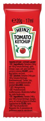 Hz Tomato Ketchup 100x17ml