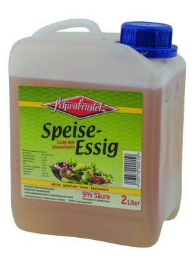 Schw Essig dunkel 5% 2l BW