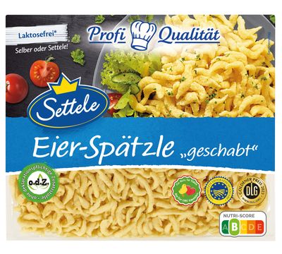 Set Eier-Spätzle geschabt 2.5k