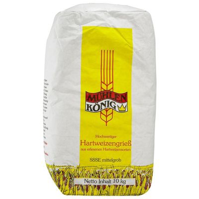 Fß Hartweizengrieß 10kg mittel