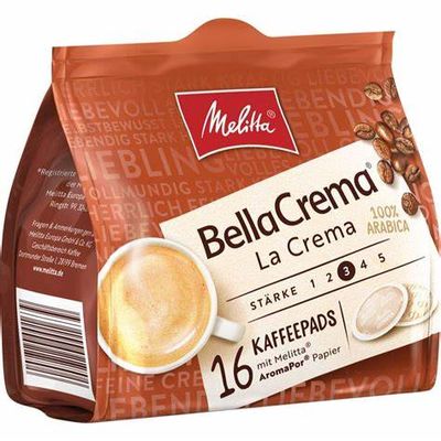 Melitta Bella Crema Pad 107g
