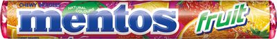 Mentos Frucht 38g Rolle