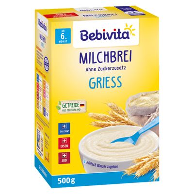 Bebivita Milchbrei Griess 500g