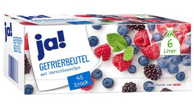 Ja! Gefrierbeutel 6l 45St